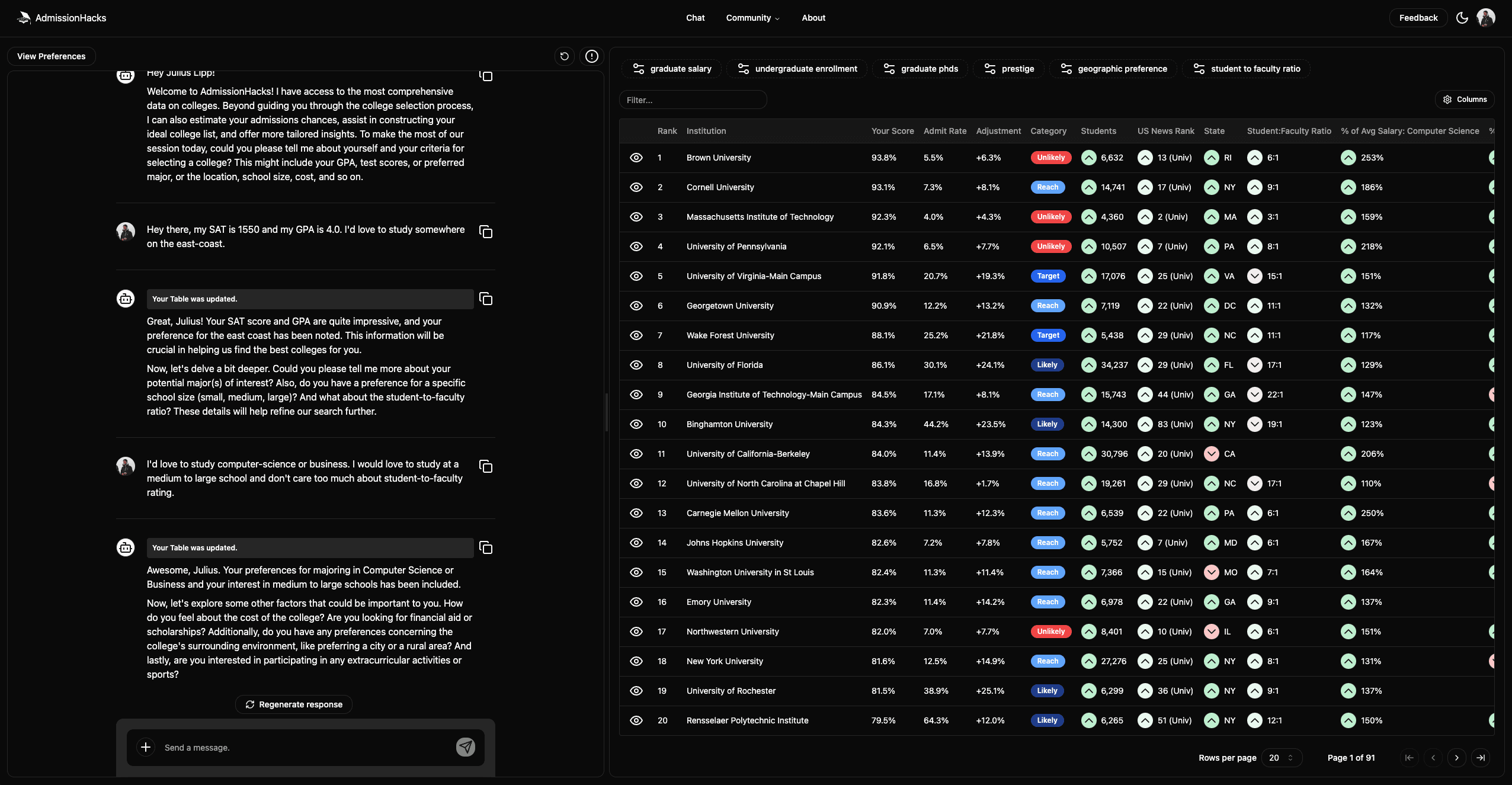Product screenshot